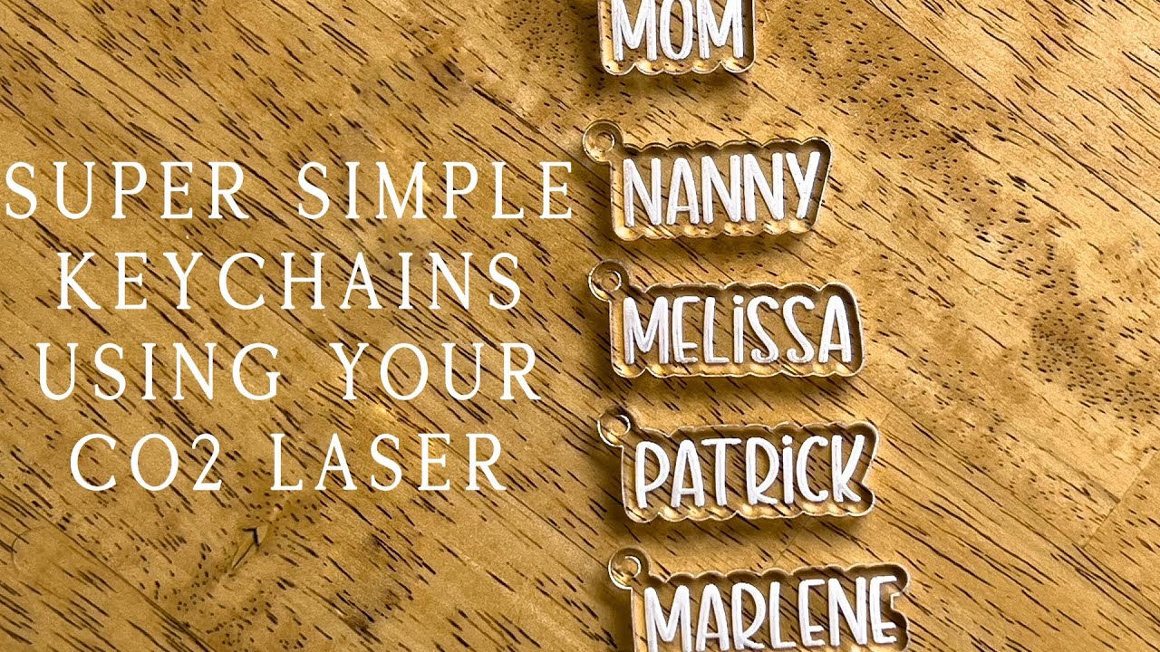 SUPER EASY project you can do with your @monportlaser #K40 laser TODAY