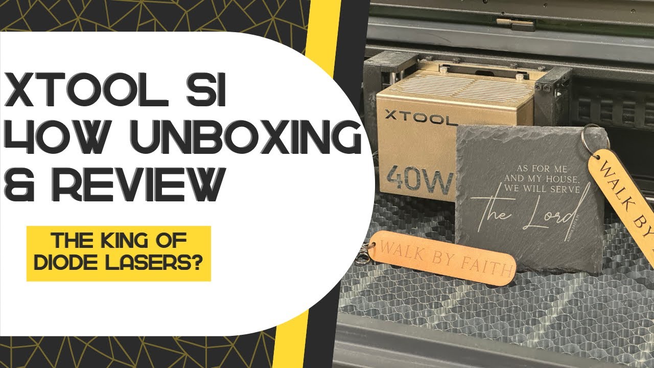 Is this the king of diode lasers? | @xToollaser S1 40W Unboxing and Review