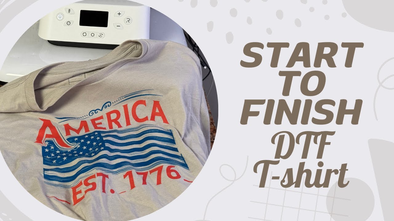 Start to Finish DTF T-Shirt Project – Easier Than You Think With Your @ProcoloredPrinter