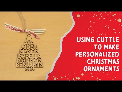 @Cuttle: The Hidden Secret to Customizable Christmas Ornaments with Your Laser