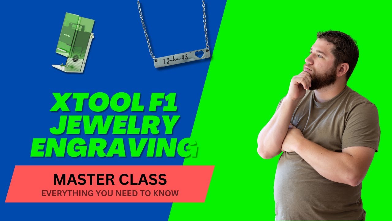 Engrave Custom Jewelry with the xTool F1 (Step-by-Step Beginner Guide)