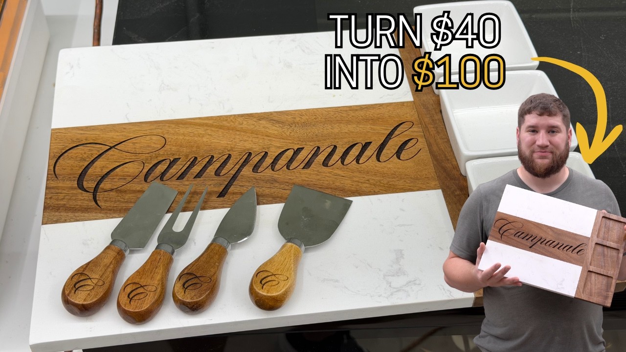 A High Profit Laser Project You Can Make in About 35 Minutes