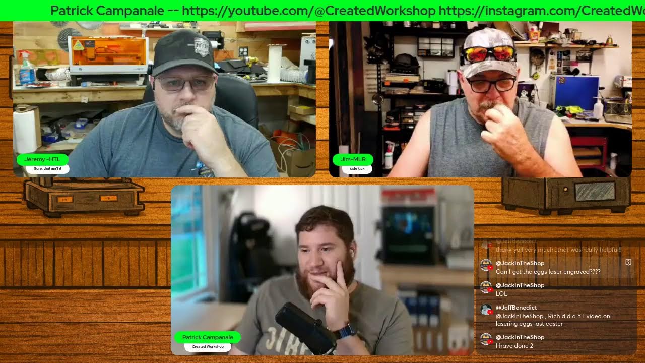 Guest Staring on Two Old Guys and a Workbench!