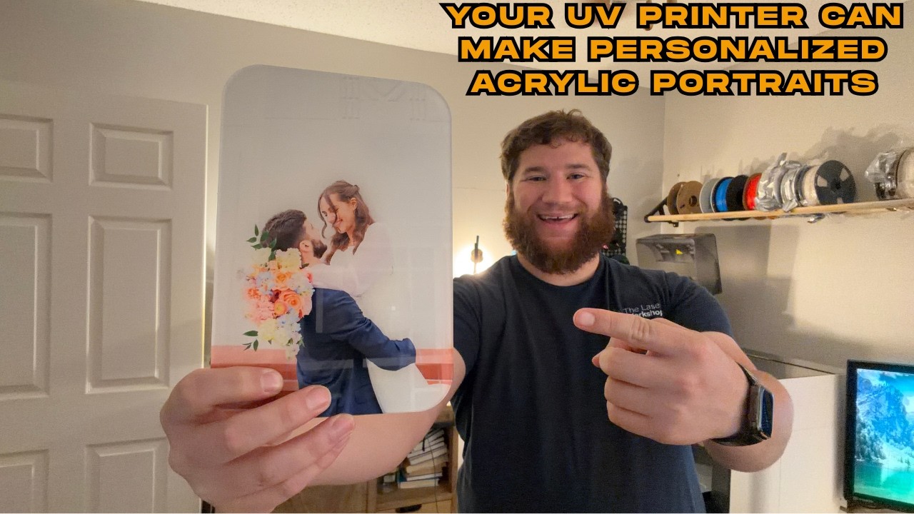 How to UV Print Photos on Clear Acrylic with the xTool O1 Omni