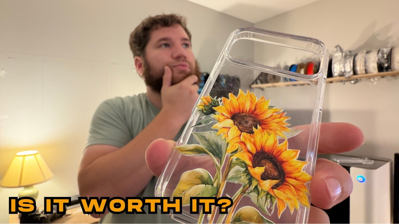 This Textured Phone Case Took How Long to Print on the xTool O1 Omni?!