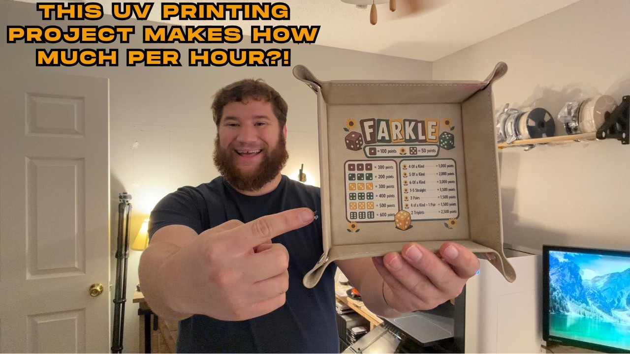 Can This Simple UV Printing Project Make $132 an Hour?