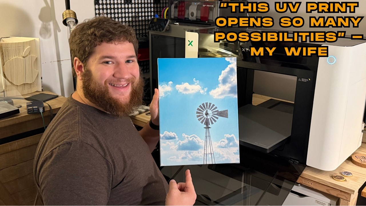 How to Print Full-Color Photos on Canvas With the xTool O1 Omni