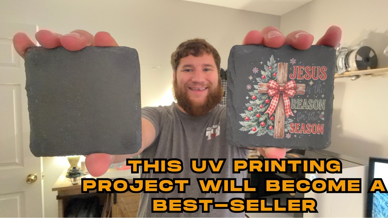A High-Margin Slate Coaster Project You Can Print in Under 20 Minutes